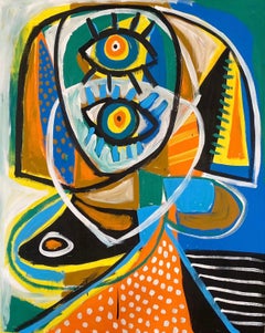 Retrato Verde, Arte contemporanea, Pittura astratta, 21° secolo