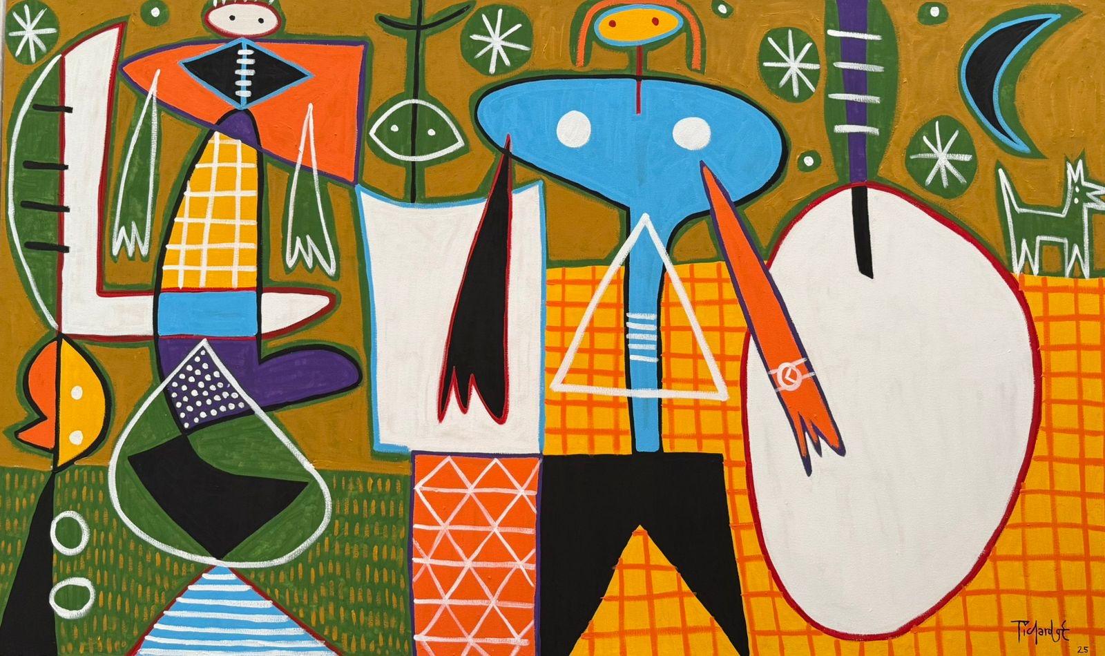 Contemporary Art, Abstract Painting
Acrylic on canvas 
125 x 210 cm 
Signed
FREE SHIPPING ROLLED UP

About the artist
Enrique Pichardo (Mexico City, 1973) graduated from Escuela Nacional de Pintura, Escultura y Grabado (ENPEG) “La Esmeralda”. As a