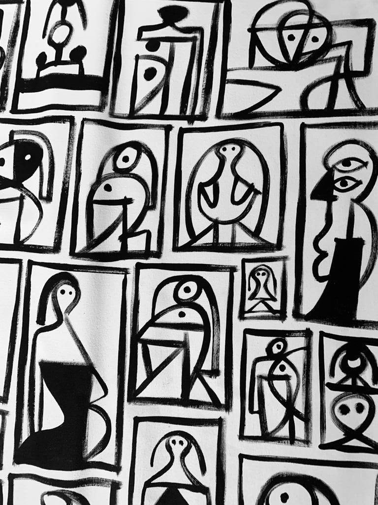 Signos, Contemporary Art, Abstract Painting, 21st Century 7