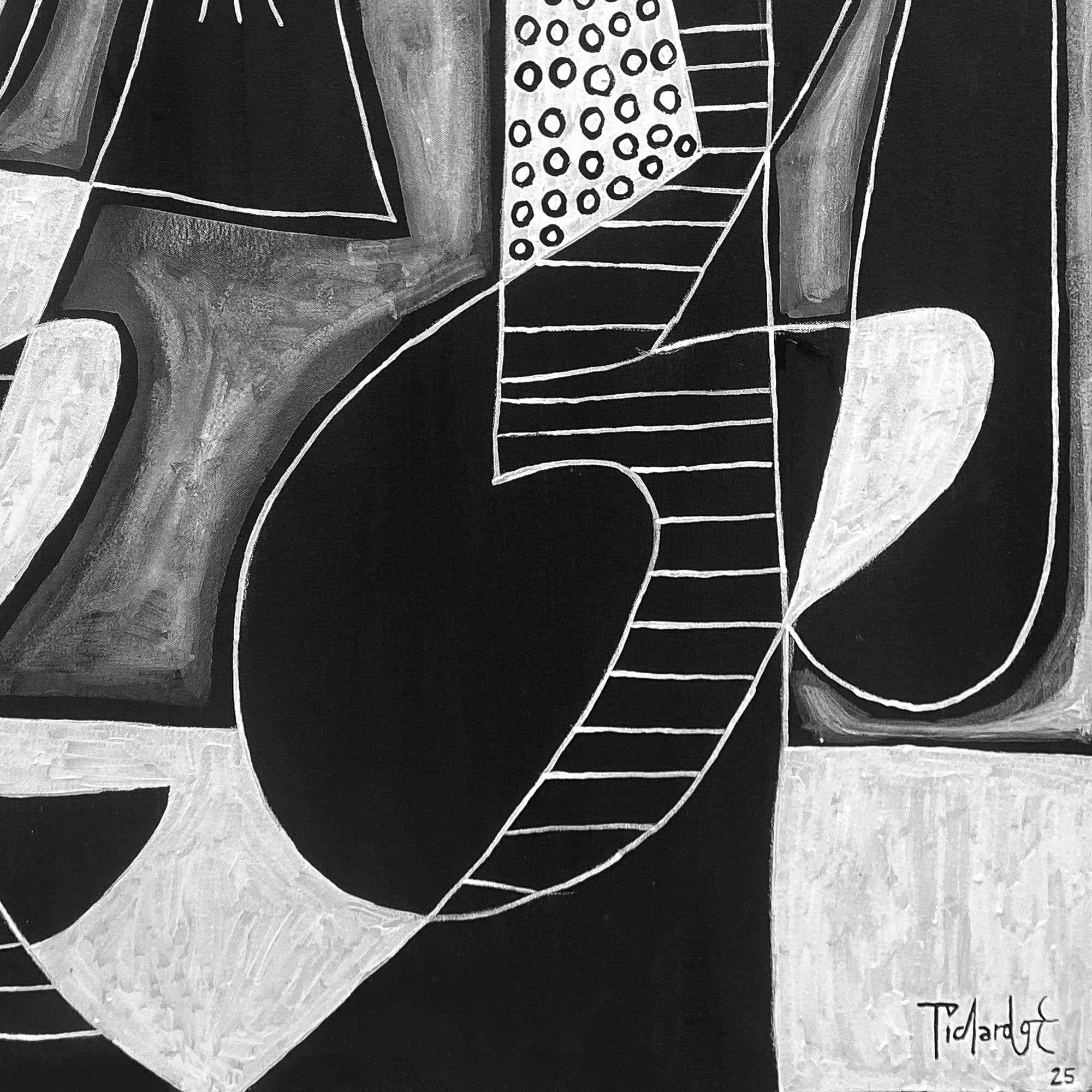 Tres Amigos, Contemporary Art, Abstract Painting, 21st Century For Sale 4