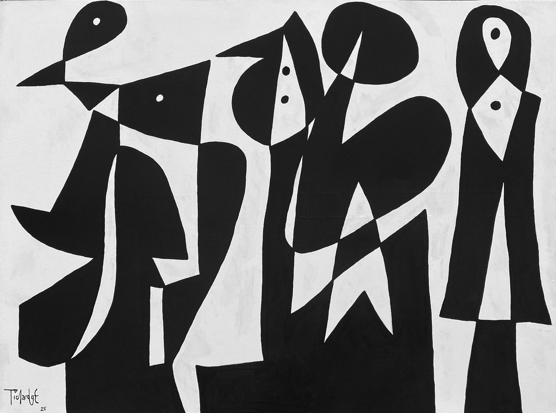 Tres Cuerpos Escuetos, Arte contemporanea, Pittura astratta, 21° secolo