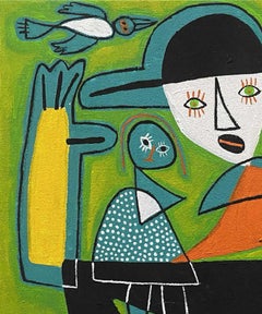 Ventrilocuo, Contemporary Art, Abstract Painting, 21st Century