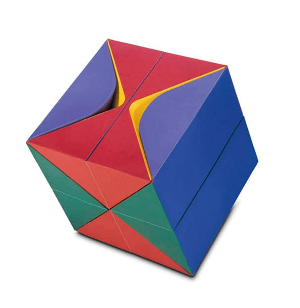 Cubo Transformable Enrique Sebastian Carbajal - CUBO TRANSFORMABLE BRANCUSI 4 For Sale at ...