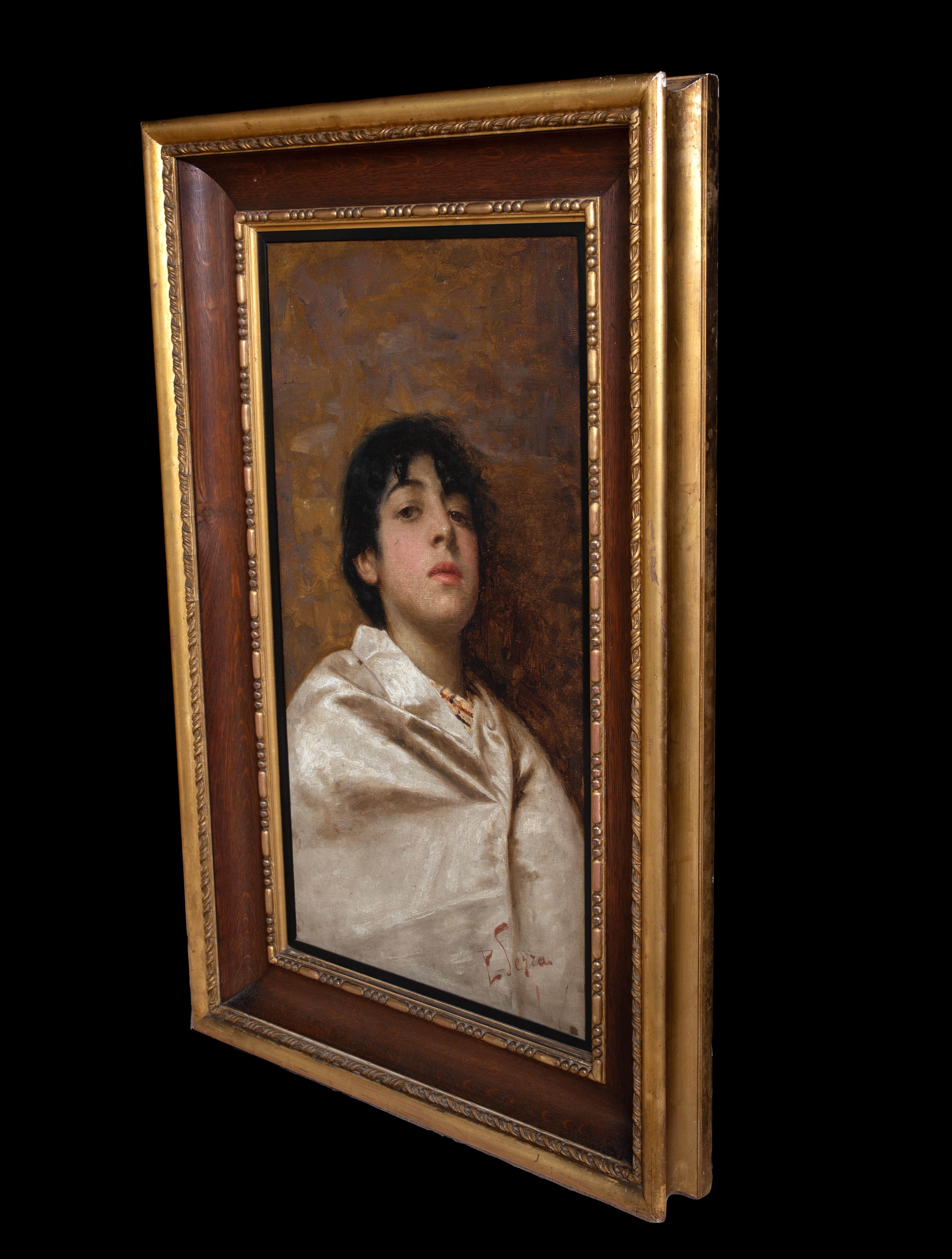 Ritratto di ragazzo in bianco, XVII secolo   da Enrique SERRA Y AUQUÉ (1859-1918) 3