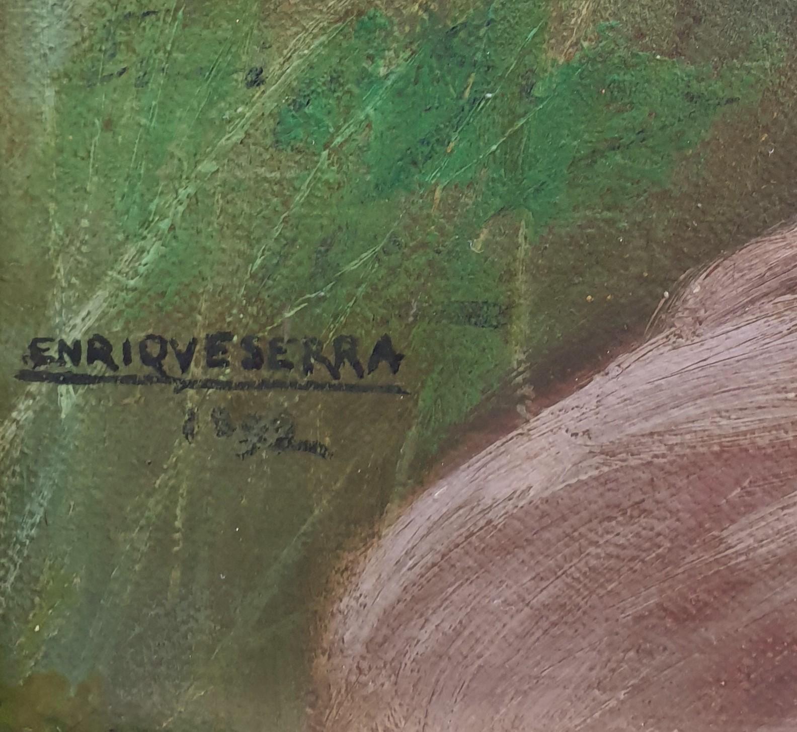 SERRA AUQUE Ritratto di ragazza spagnola, pittore romantico in costume del 19° secolo in vendita 2