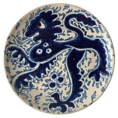 Enrique Ventosa , Uriarte Martinez pottery/ceramic  charger , centerpiece Mexico