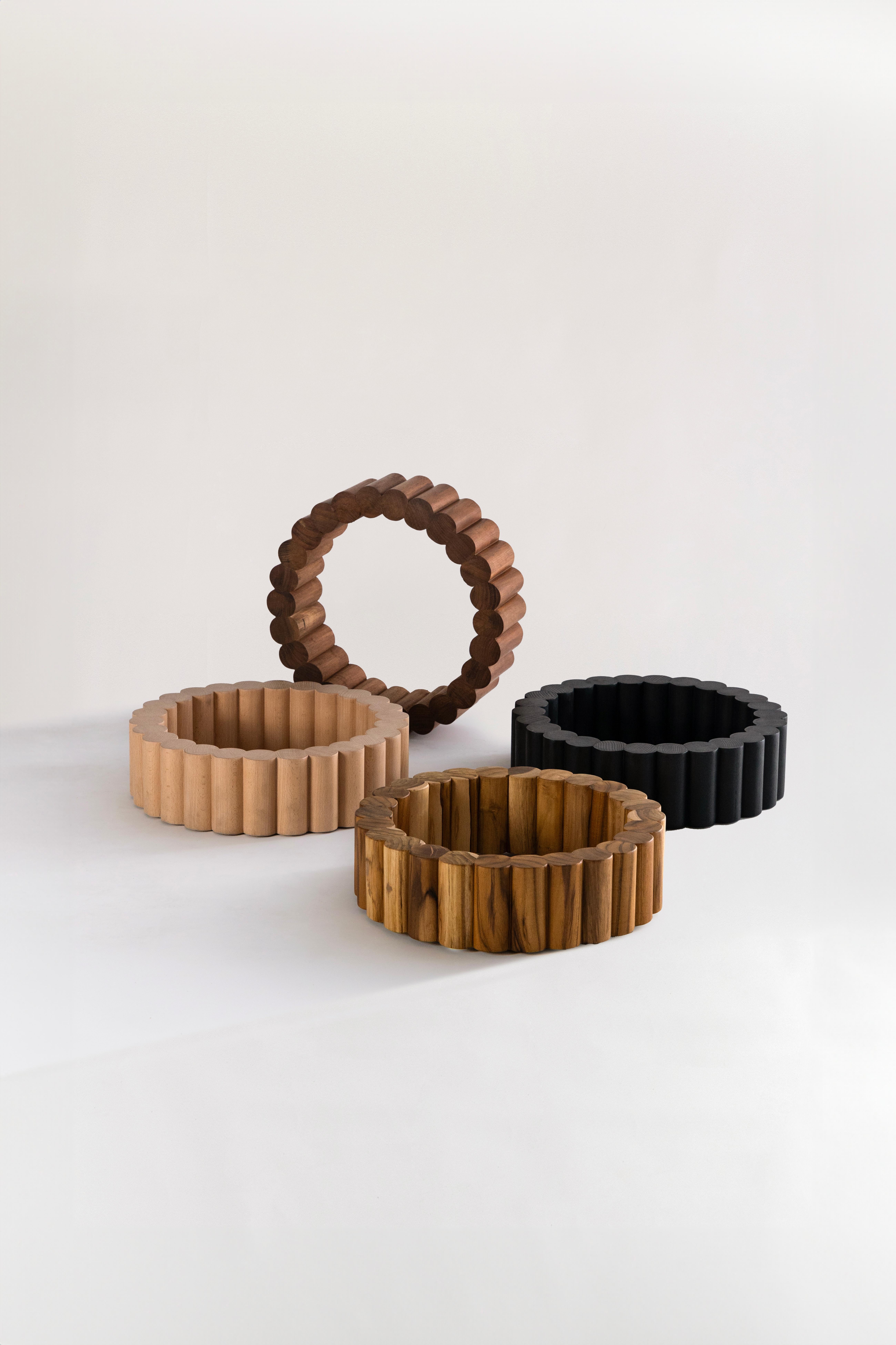 Fatto a mano Pouf Ensamble in Careyes 22 verticale in vendita