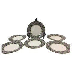 Ensemble à thé Royal Albert Provincial Flowers Porcelain Violets 18 Pieces