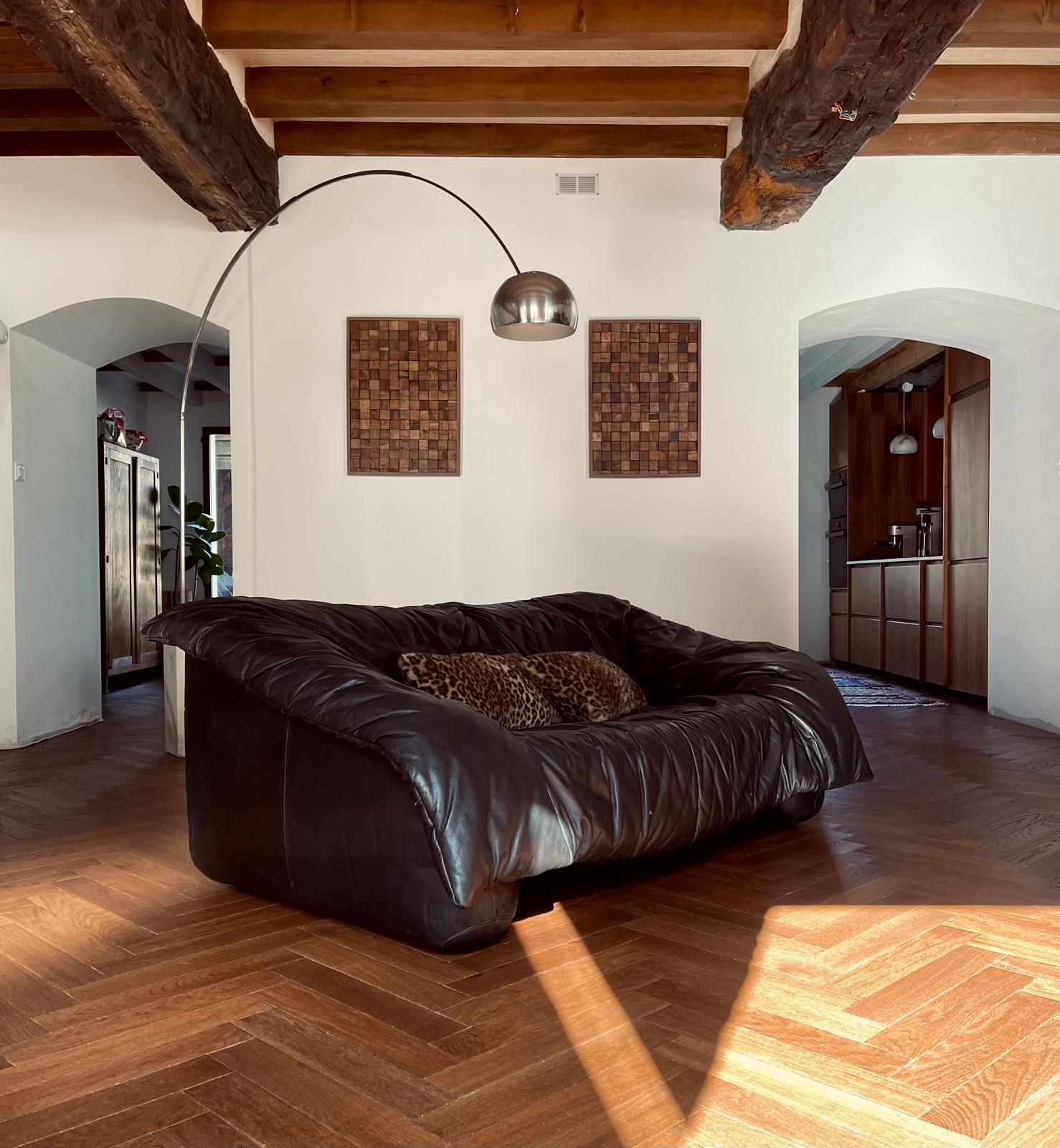 Late 20th Century Ensemble de 2 canapés « Flou Flou » Ligne Roset De Pas, D’Urbino, Lomazzi For Sale