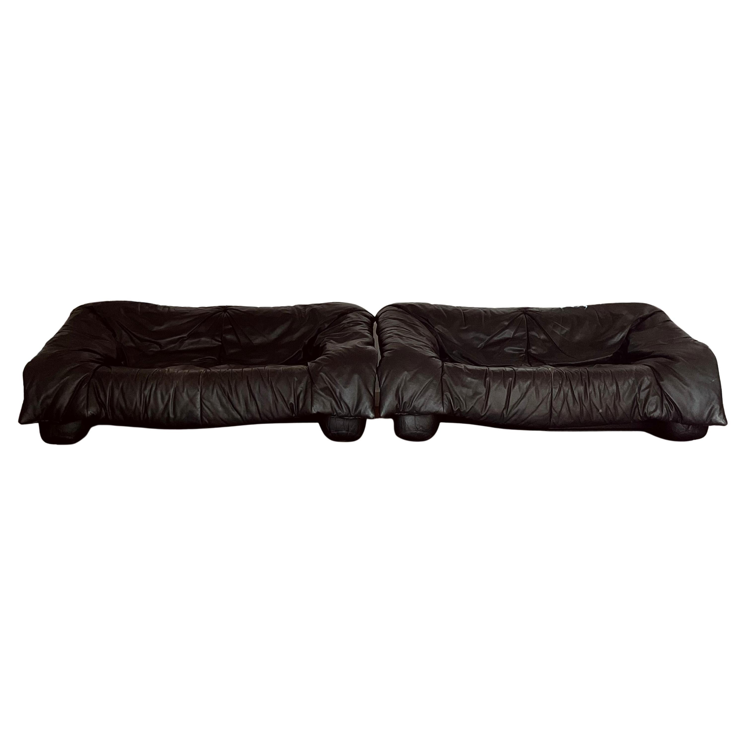 Ensemble de 2 canapés « Flou Flou » Ligne Roset De Pas, D’Urbino, Lomazzi For Sale