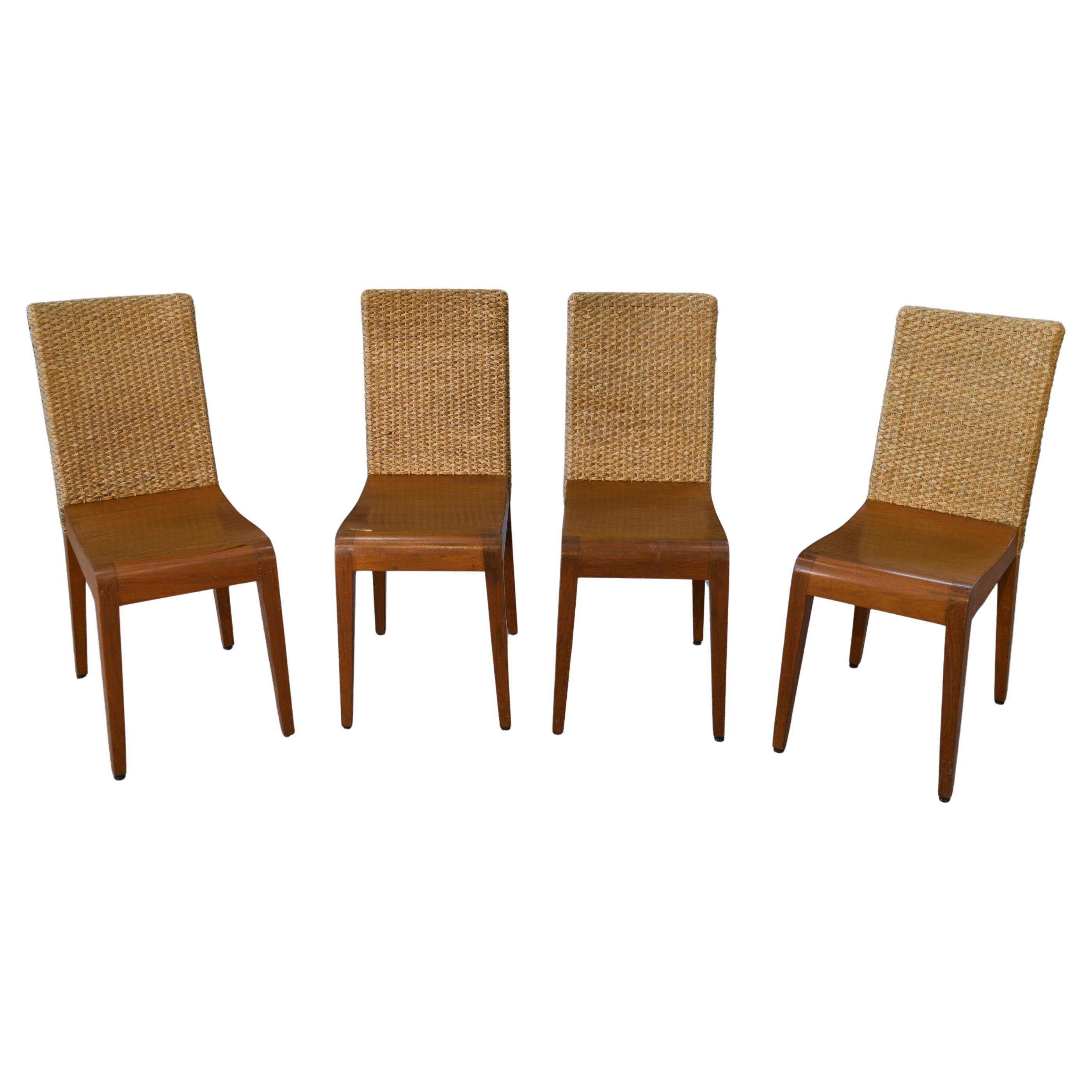 Ensemble de 4 chaises éditées par Yothaka For Sale