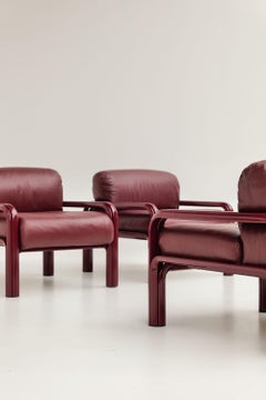 Ensemble de 4 fauteuils Modèle 54 par Gae Aulenti pour Knoll