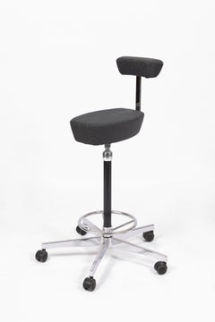 Ensemble de 4 Tabourets Hauts Vitra “Nelson Perch”, George Nelson