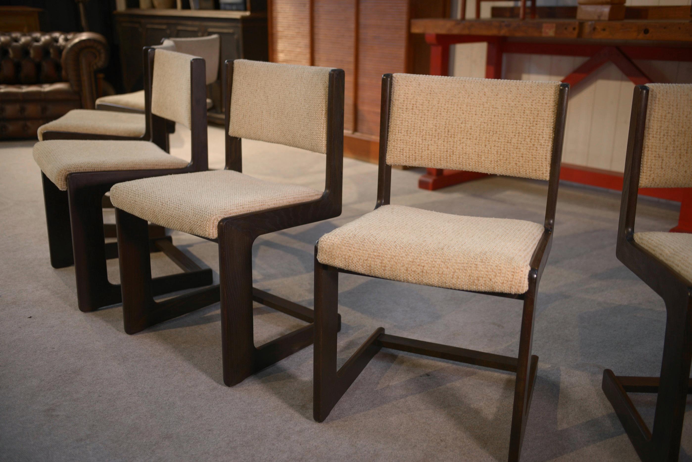 Ensemble von 6 Liegen CASALA aus Kunststoff, 1970er Jahre im Zustand „Gut“ im Angebot in TOURCOING, FR