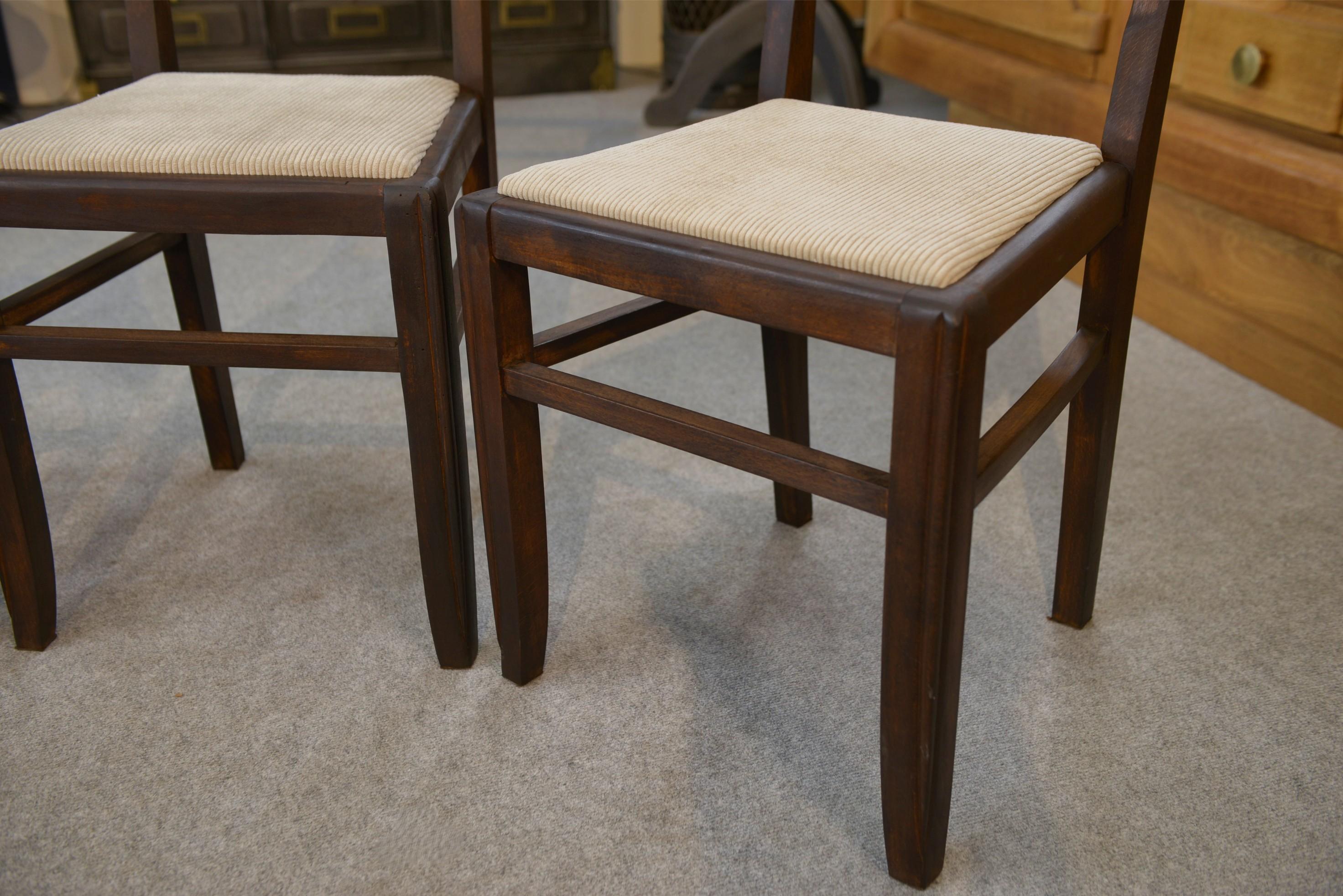 Ensemble de 6 chaises par Pierre Cruege 1960's in vendita 5