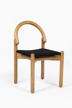 Ensemble de 8 Chaises de Salle à Manger en Chêne Massif, Norvège, 1980