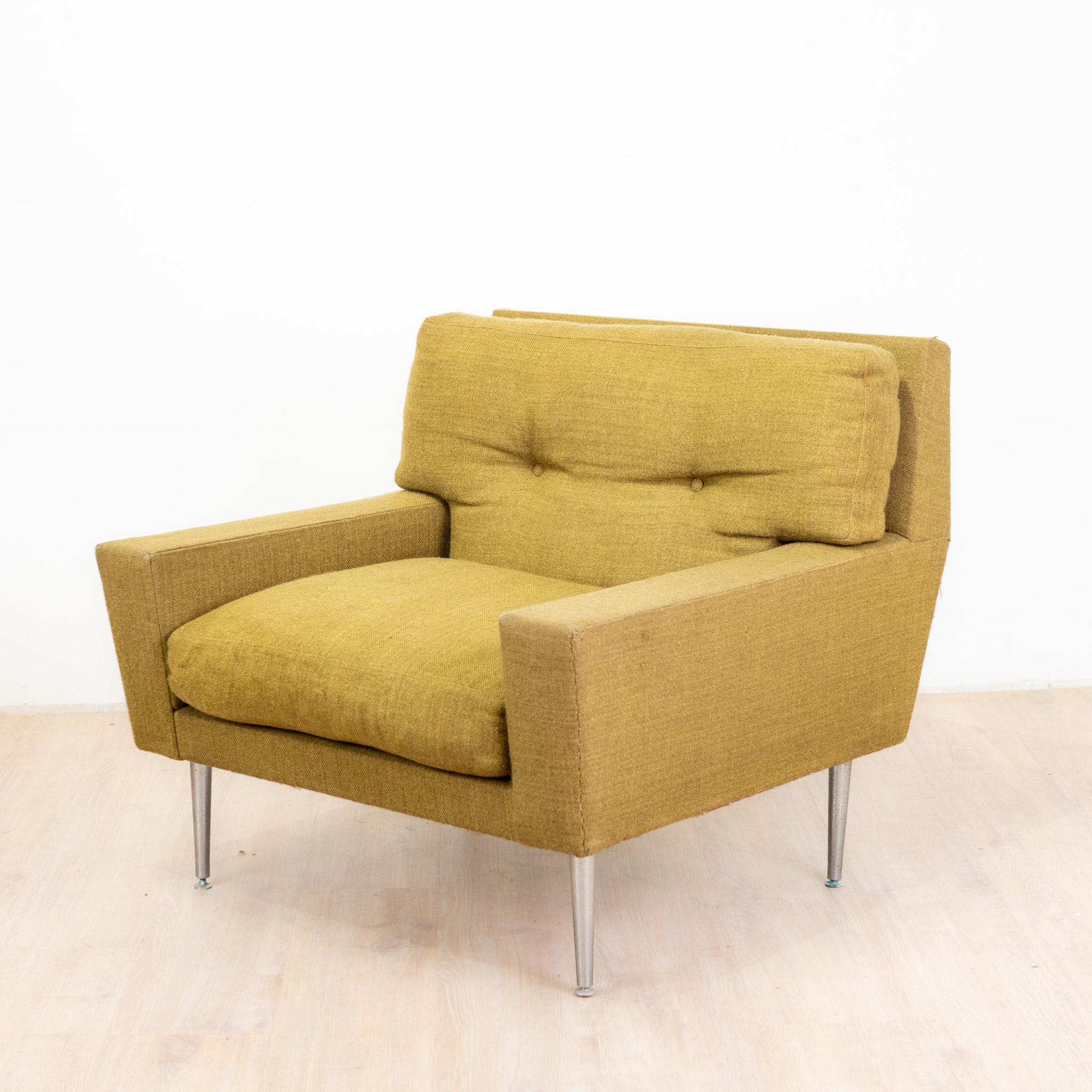 Ensemble di mobili geometrici con basi in metallo, anni '60 In condizioni buone in vendita a SAINT-SEVER, FR
