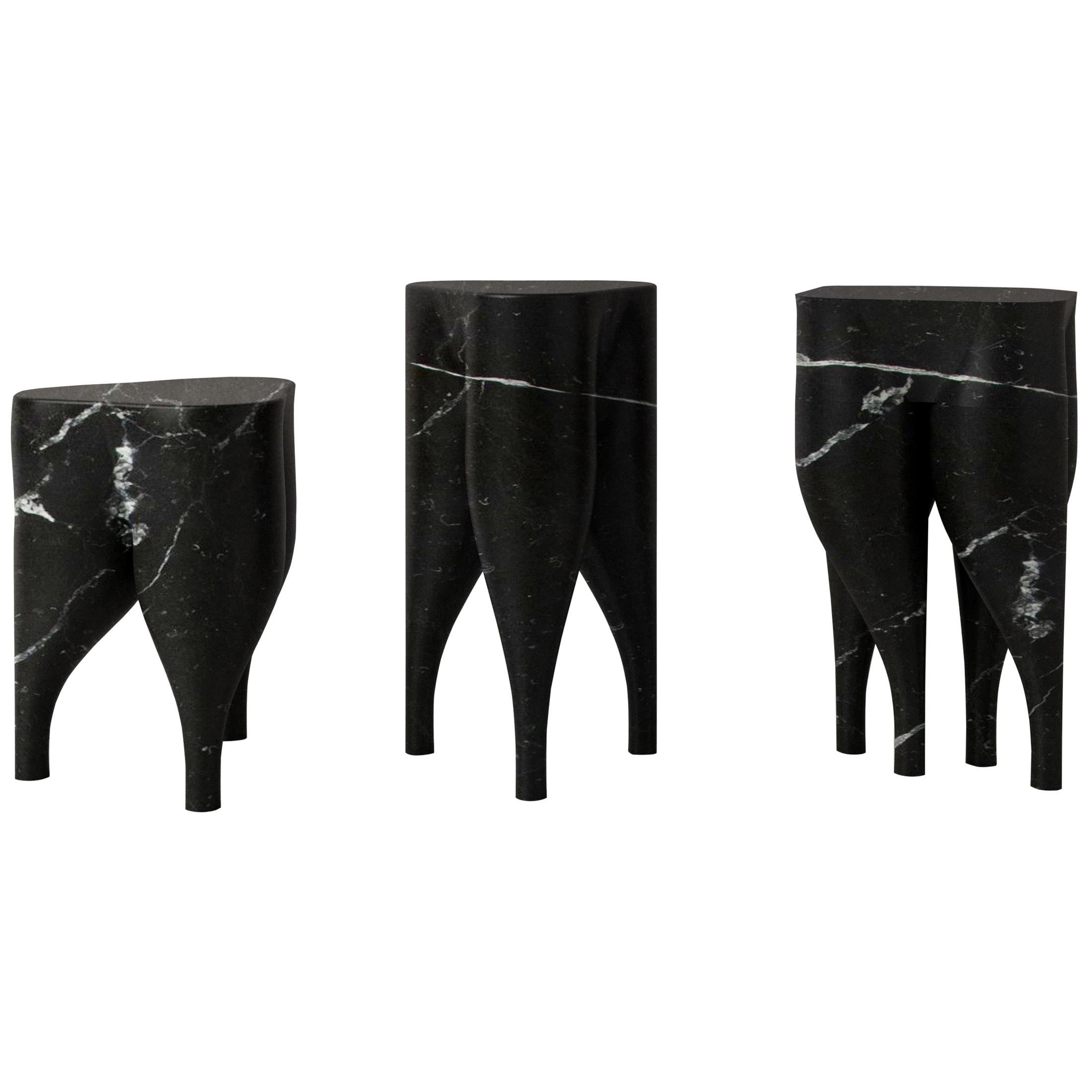 Ensemble de 3 tabourets Cha-Cha-Cha de Pietro Franceschini en vente