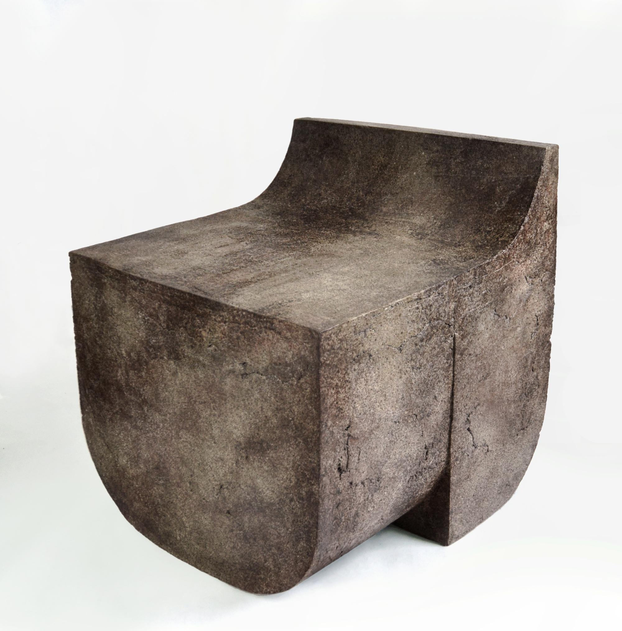Ensemble of 3 Mono Block Chairs, Isac Elam Kaid 1