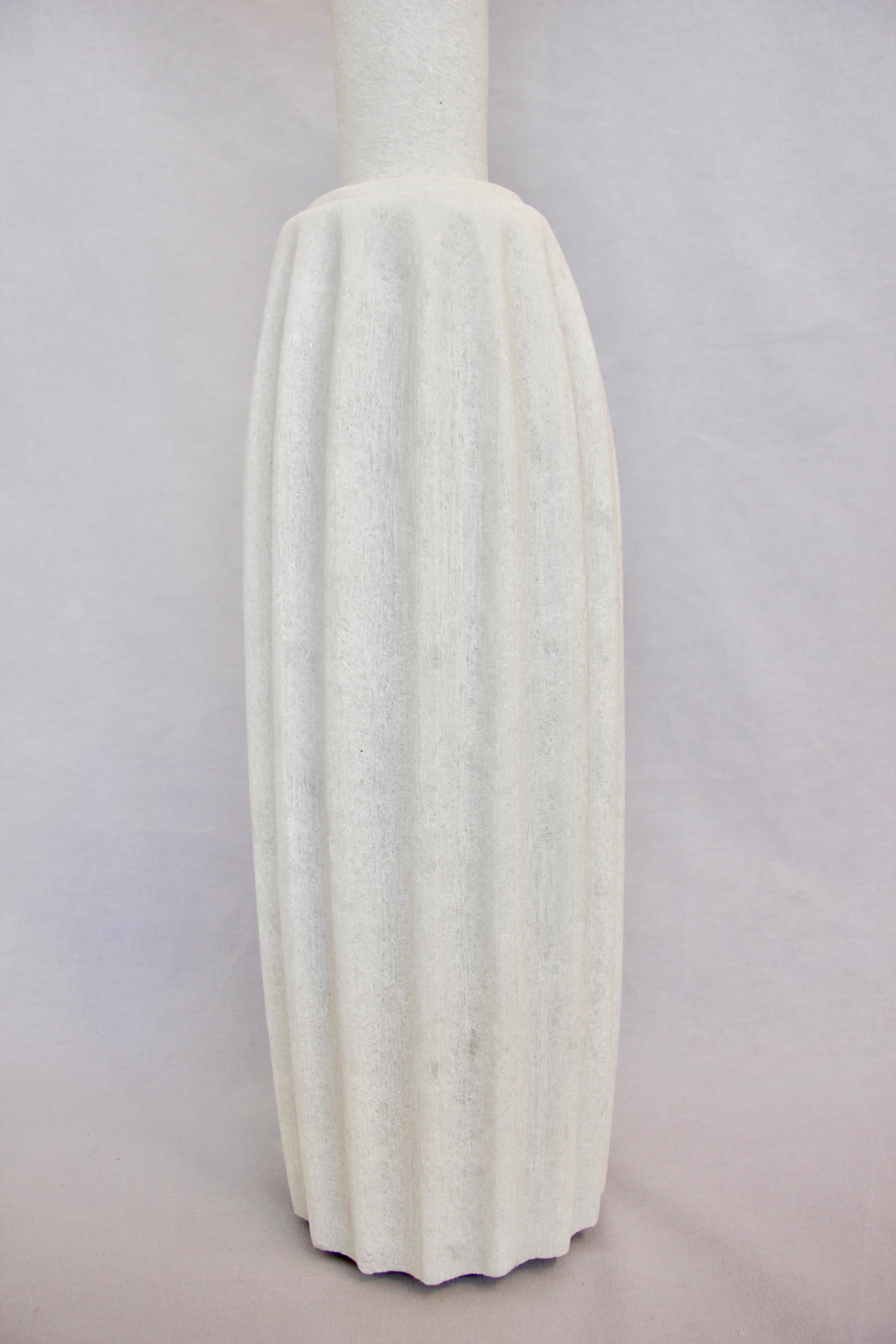 Ensemble of Sculptures, Naxian Marble Shelf Sculptures, Tom Von Kaenel For Sale 12