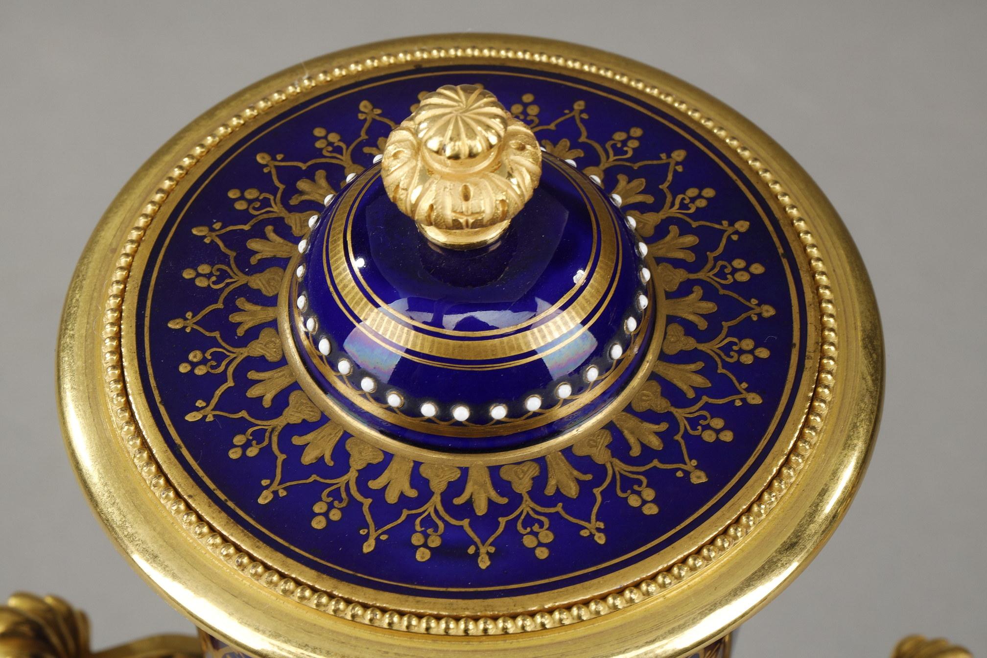Ensemble of Sèvres Porcelain Decorated with Putti 2