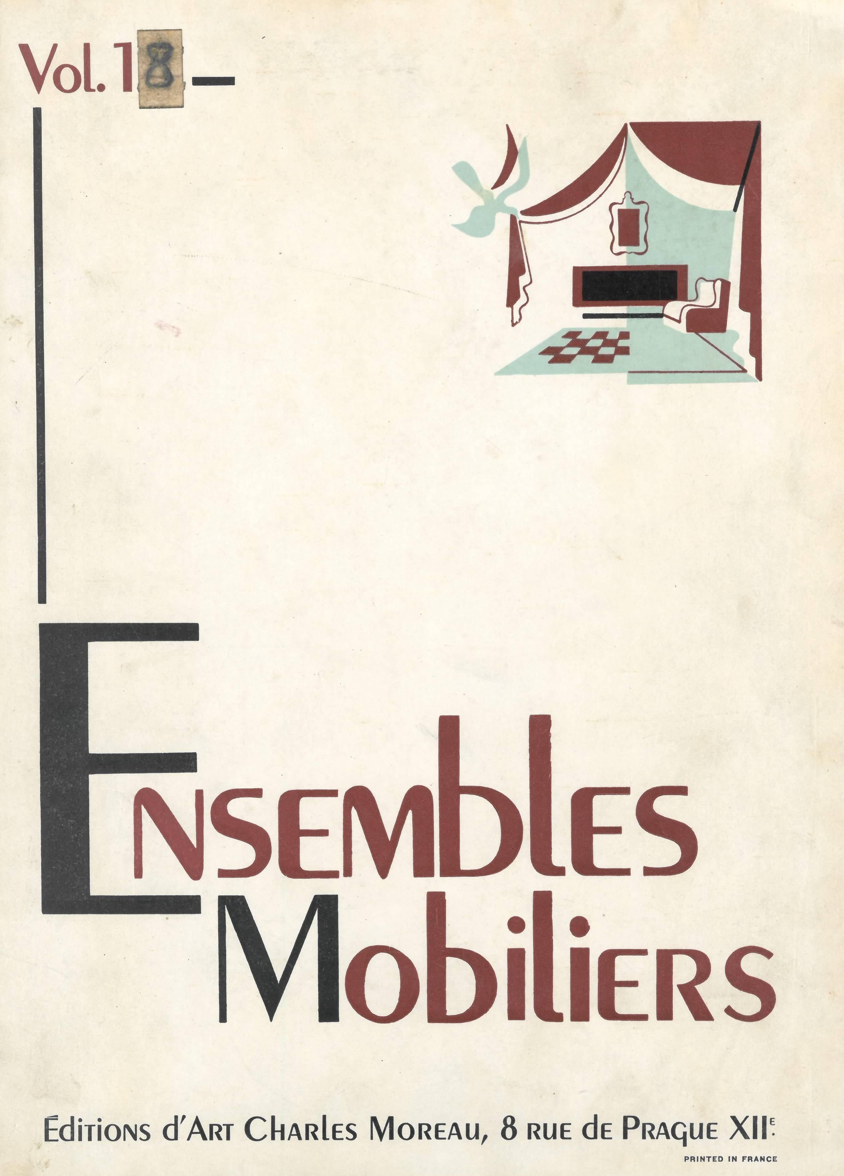 Ensembles Mobiliers, 6 Volumes ‘13 to 18’ (Book) For Sale 5