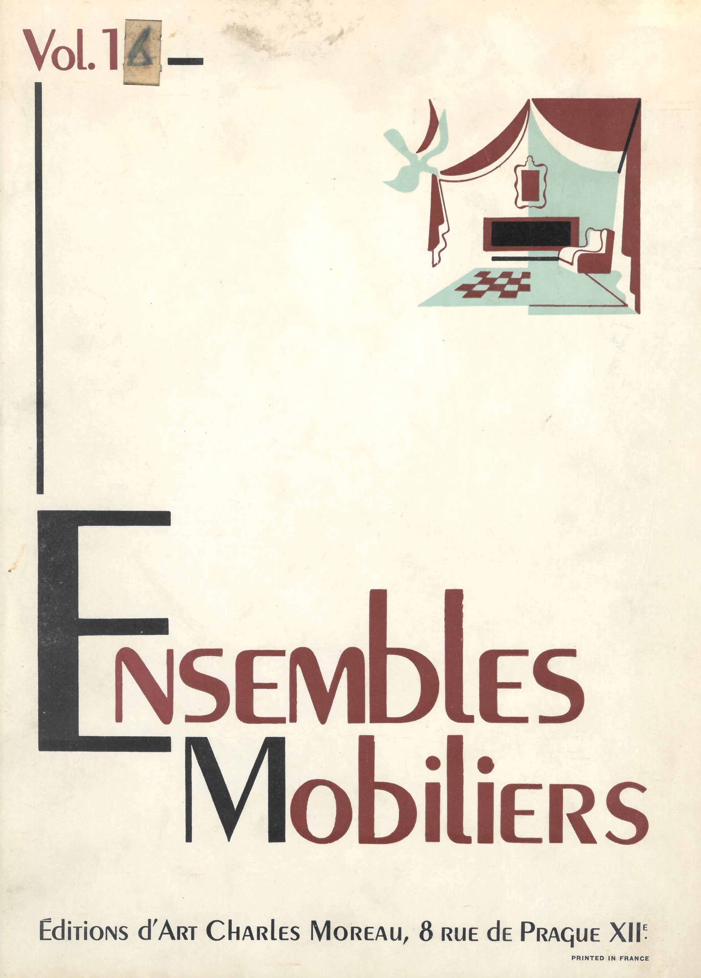 Ensembles Mobiliers, 6 Volumes ‘13 to 18’ (Book) For Sale 1