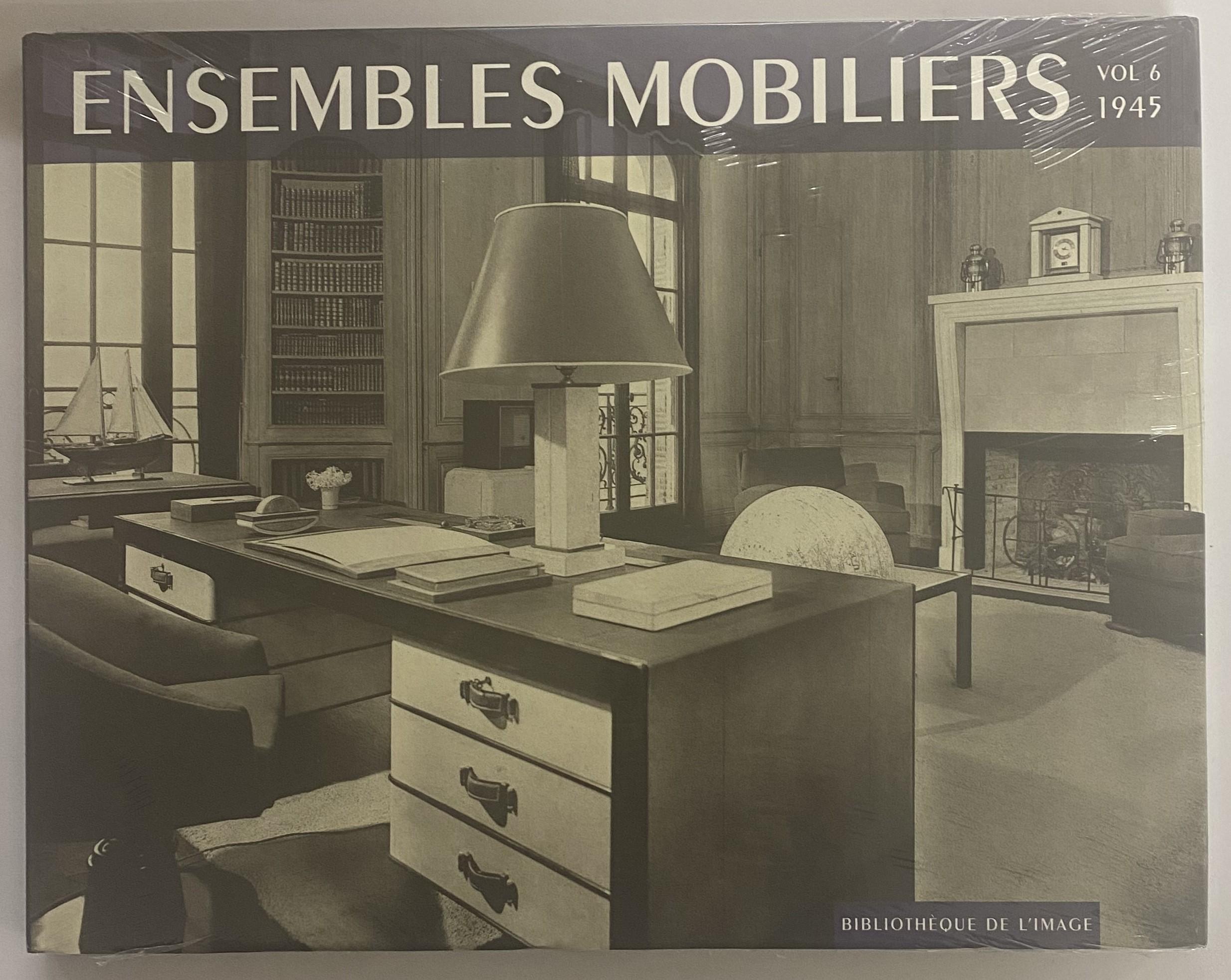 Paper Ensembles Mobiliers 18 Volume (Book) For Sale