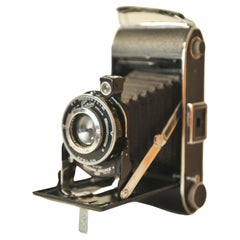 Vintage Ensign 420 Selfix With Ensar Anastigmat 105mm F4.5 Fixed Lens & Epsilom Shutter 