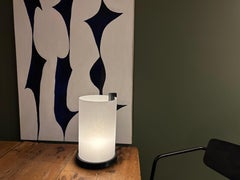 Enso table lamp Black Stained Matt Lacquer