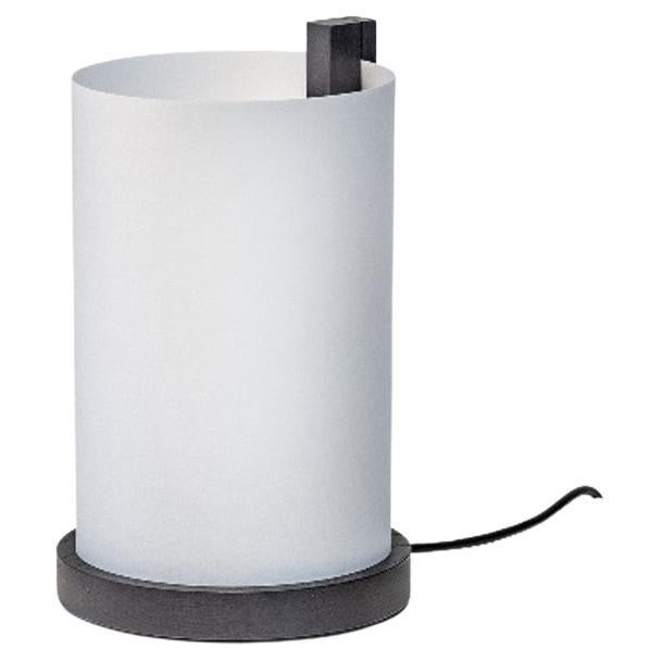 Enso table lamp Black Stained Matt Lacquer For Sale