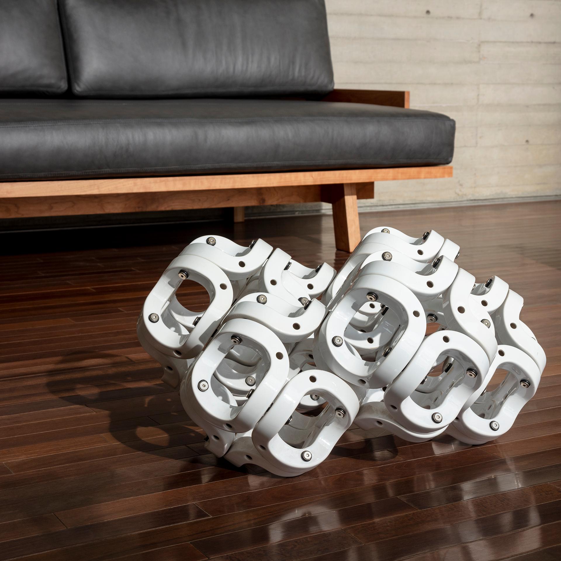 Varnished Entea, Sofa/Daybed Base by Benedikt Fahlbush for CMX For Sale