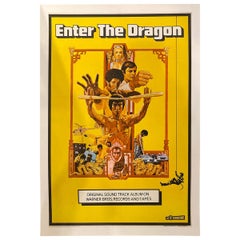 Vintage "Enter The Dragon" '1973' Poster