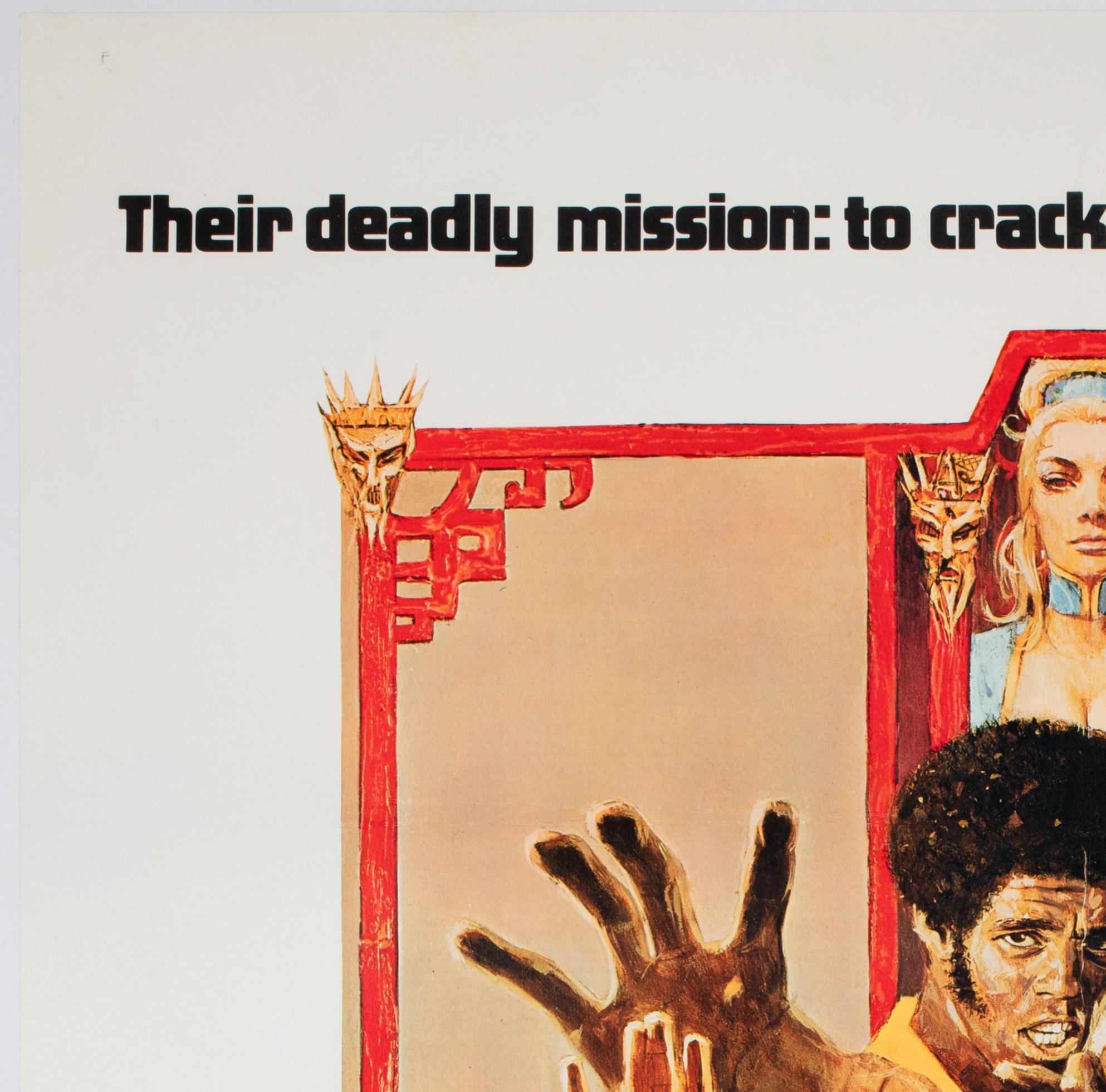 Américain Affiche US 1 du film Voyage au dragon, 1973, Bob Peak