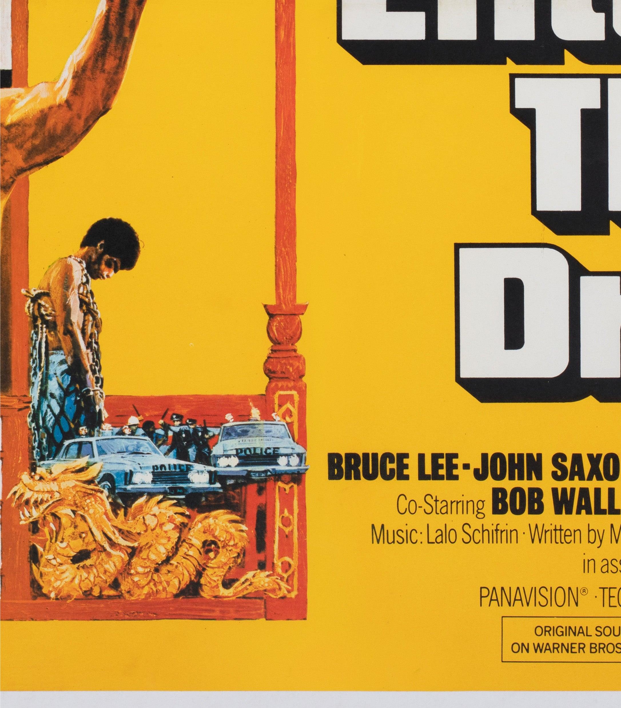 Enter the Dragon 1974 UK Quad Film Poster For Sale 1