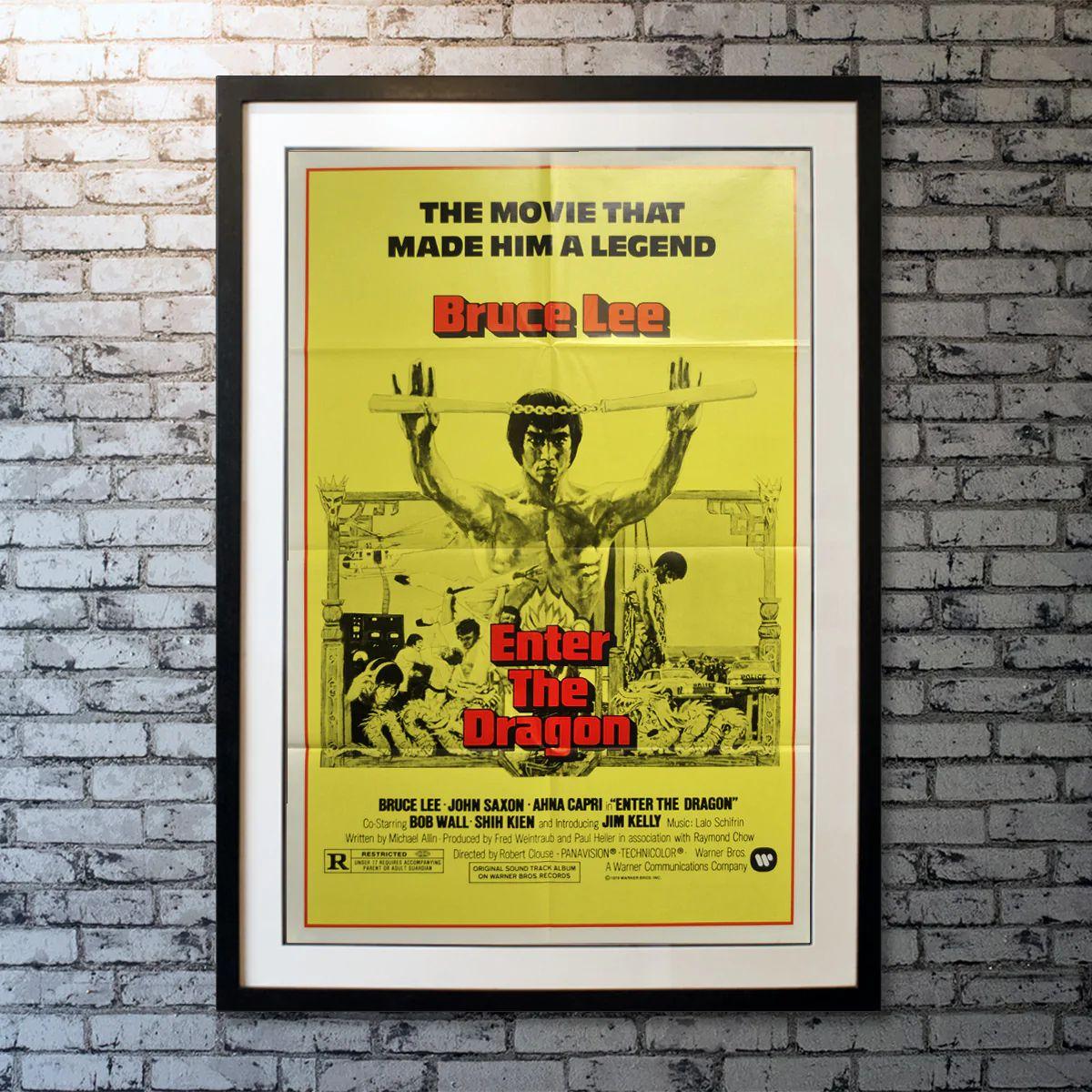 Enter The Dragon, Unframed Poster, 1979r

A secret agent comes to an opium lord's island fortress with other fighters for a martial-arts tournament.

Year: 1979
Nationality: United States
Condition: Folded
Type: Original One Sheet
Size: 27 X
