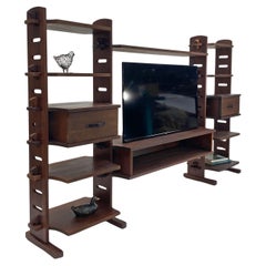 Used Entertainment Center and Bookcase by Dean Santner 