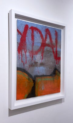 Abstracto 1 (2020) by Peruvian street artist ENTES, spray paint & mixed media