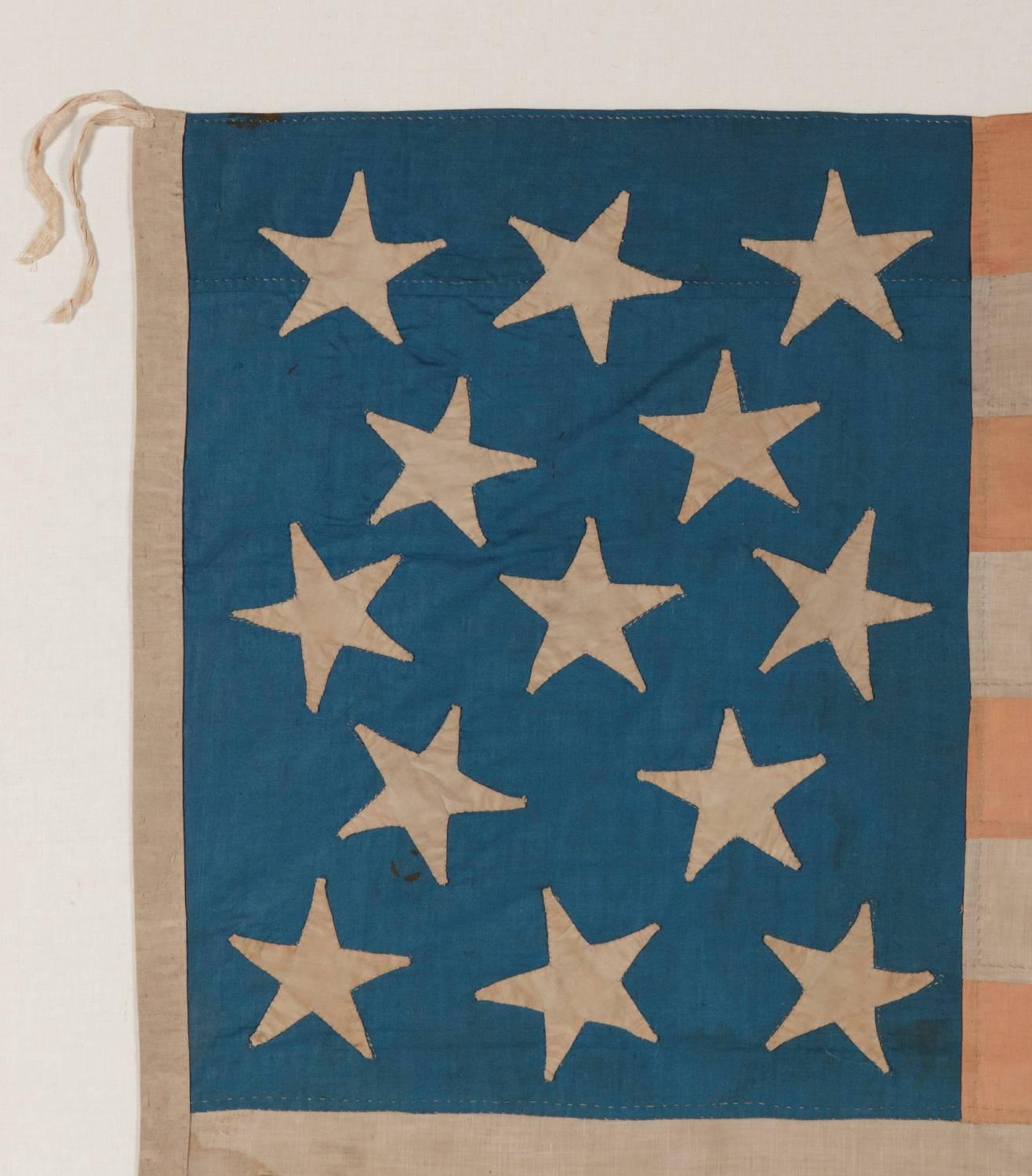 hand sewn american flag