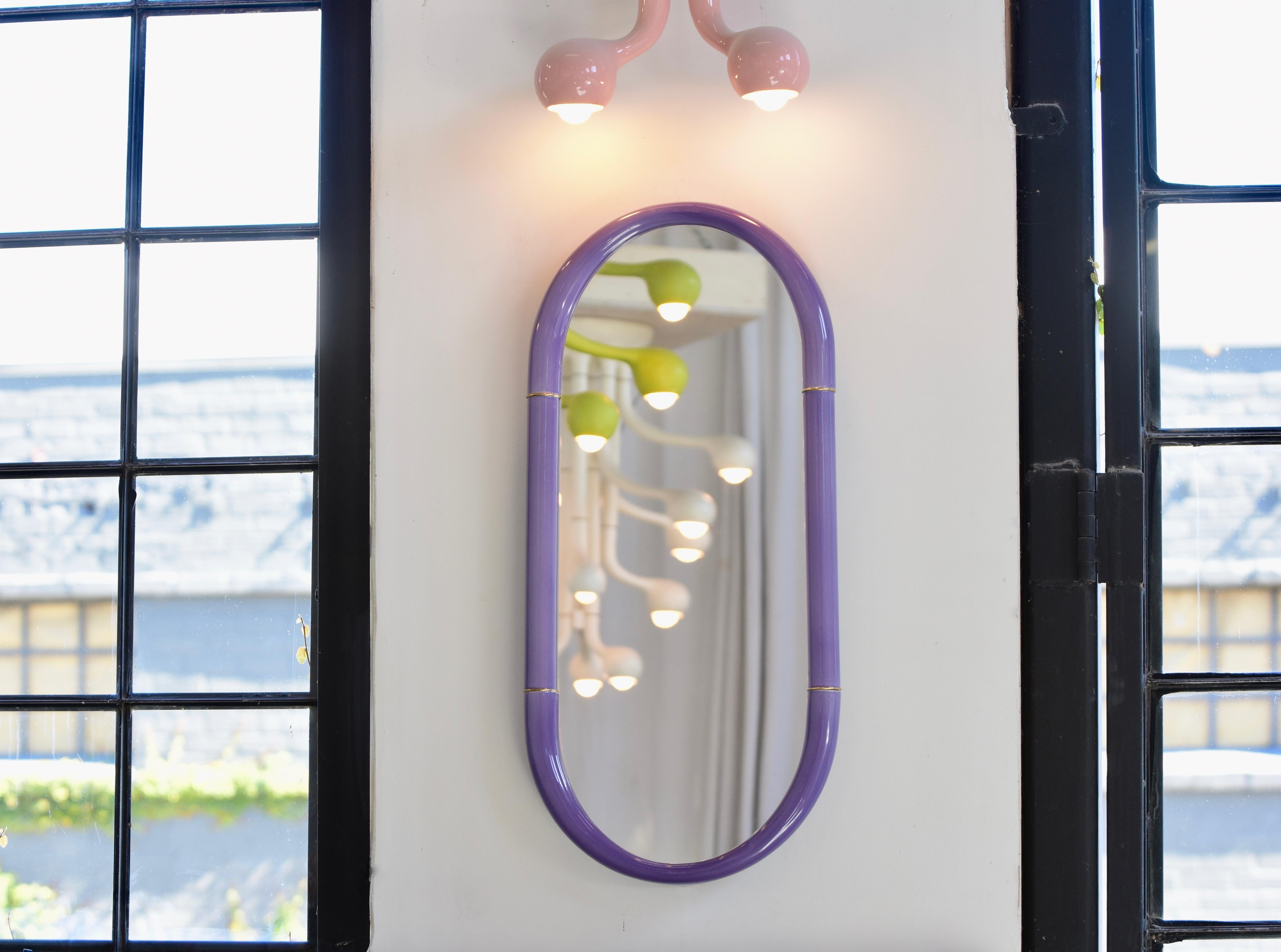 ENTLER Ceramic Mirror In New Condition For Sale In Los Angeles, CA