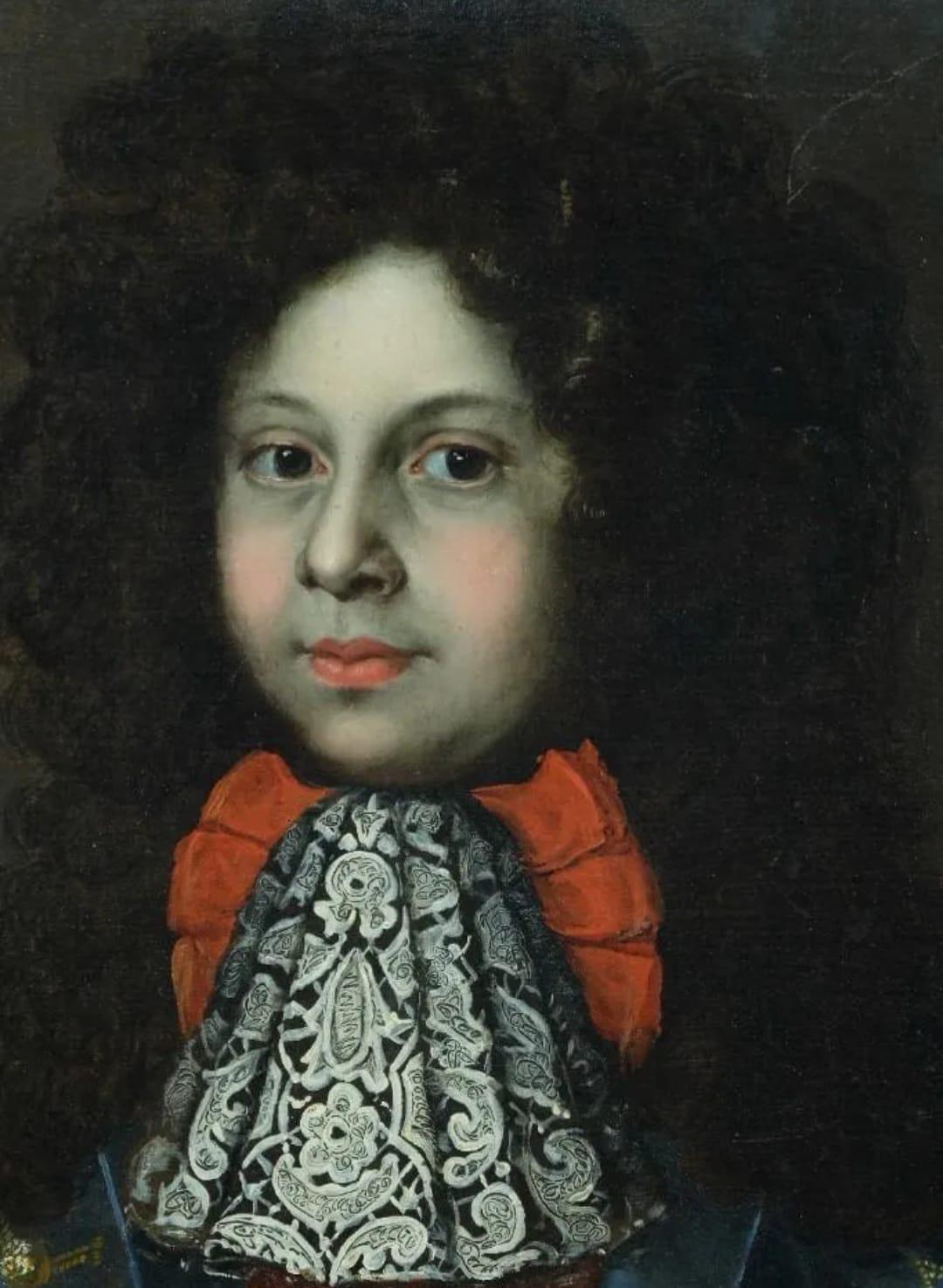 GEFOLGE VON FRANCOIS DE TROY (TOULOUSE 1645-1730 PARIS)
Porträt eines jungen Mulatten-Aristokraten
Öl auf Leinwand
Maße: 80 x 63 cm.
