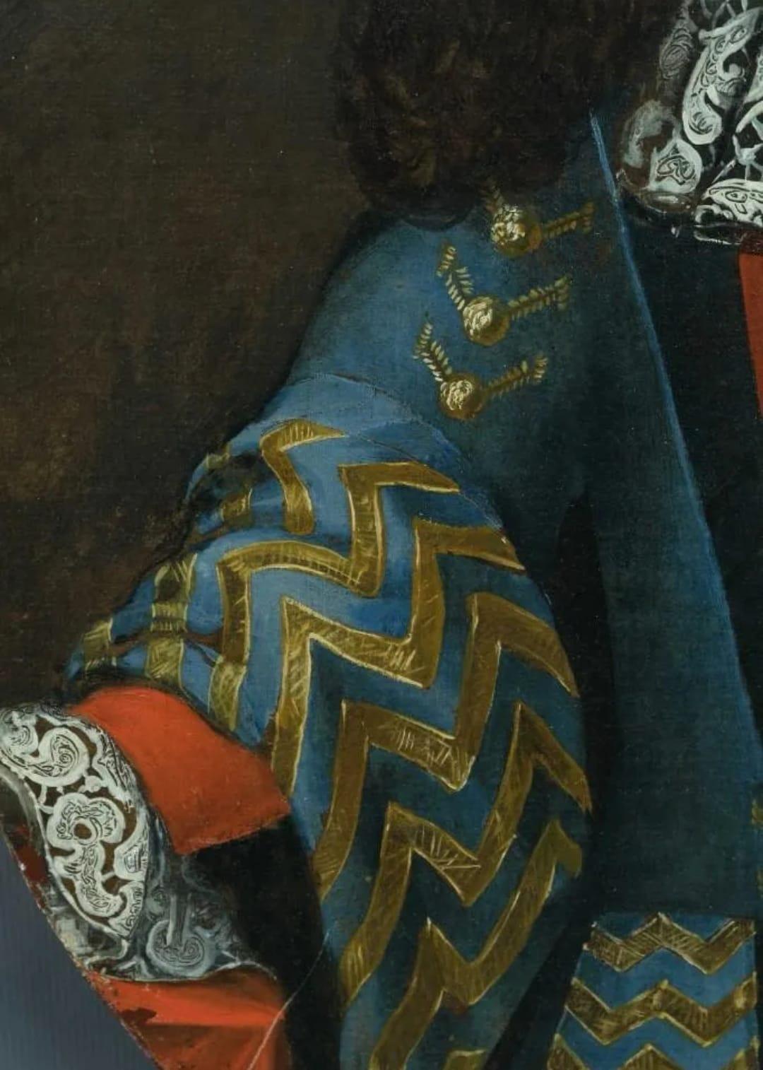 Entourage of Francois De Troy 'Toulouse 1645-1730 Paris' „Porträt“ (Französisch) im Angebot