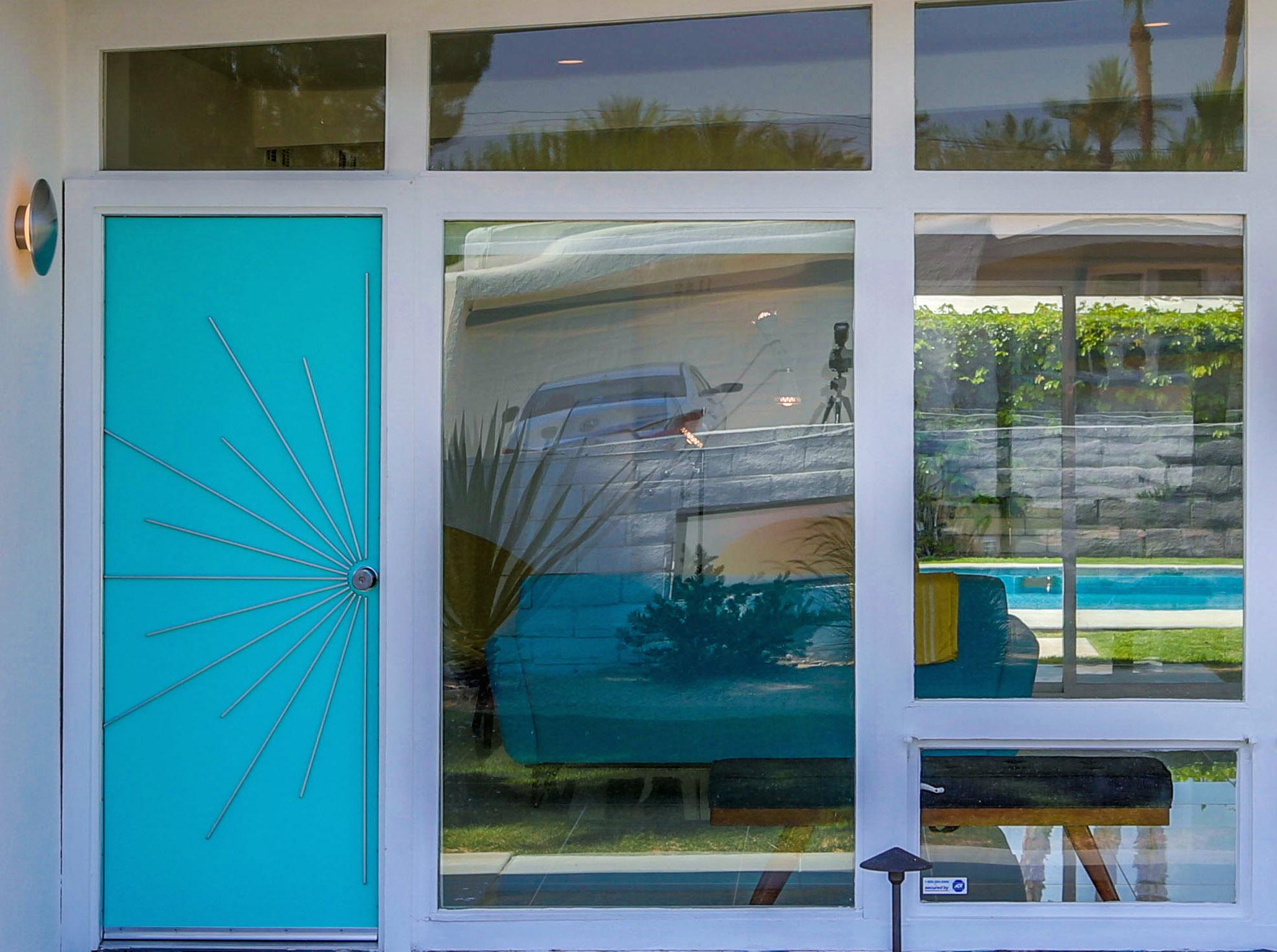 Entrance or Passage Way Large Double Door Starburst Hardware Kit For Sale 5