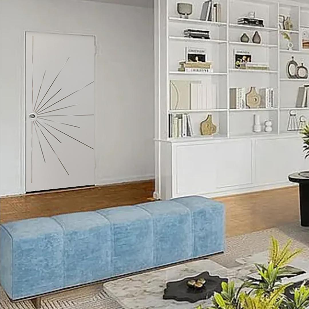 Entrance or Passage Way Large Starburst Door Hardware Kit For Sale 4
