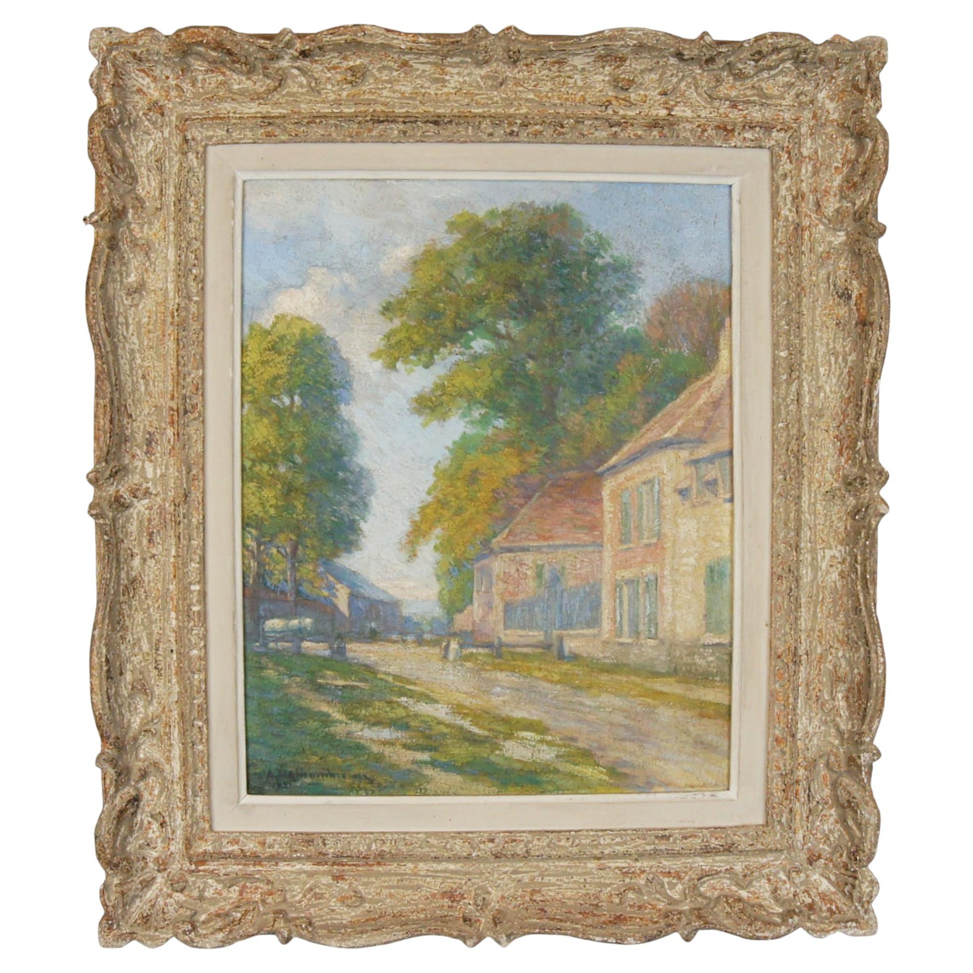 „Entrée de Château in Bonneuil“, Anfang des 20. Jahrhunderts