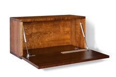 Entrelaçados Wall Shelf in Imbuia Wood