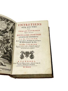 Entretiens Sur Les Vies Et Sur Les Ouvrages Des Plus Excellens Peintres Anciens