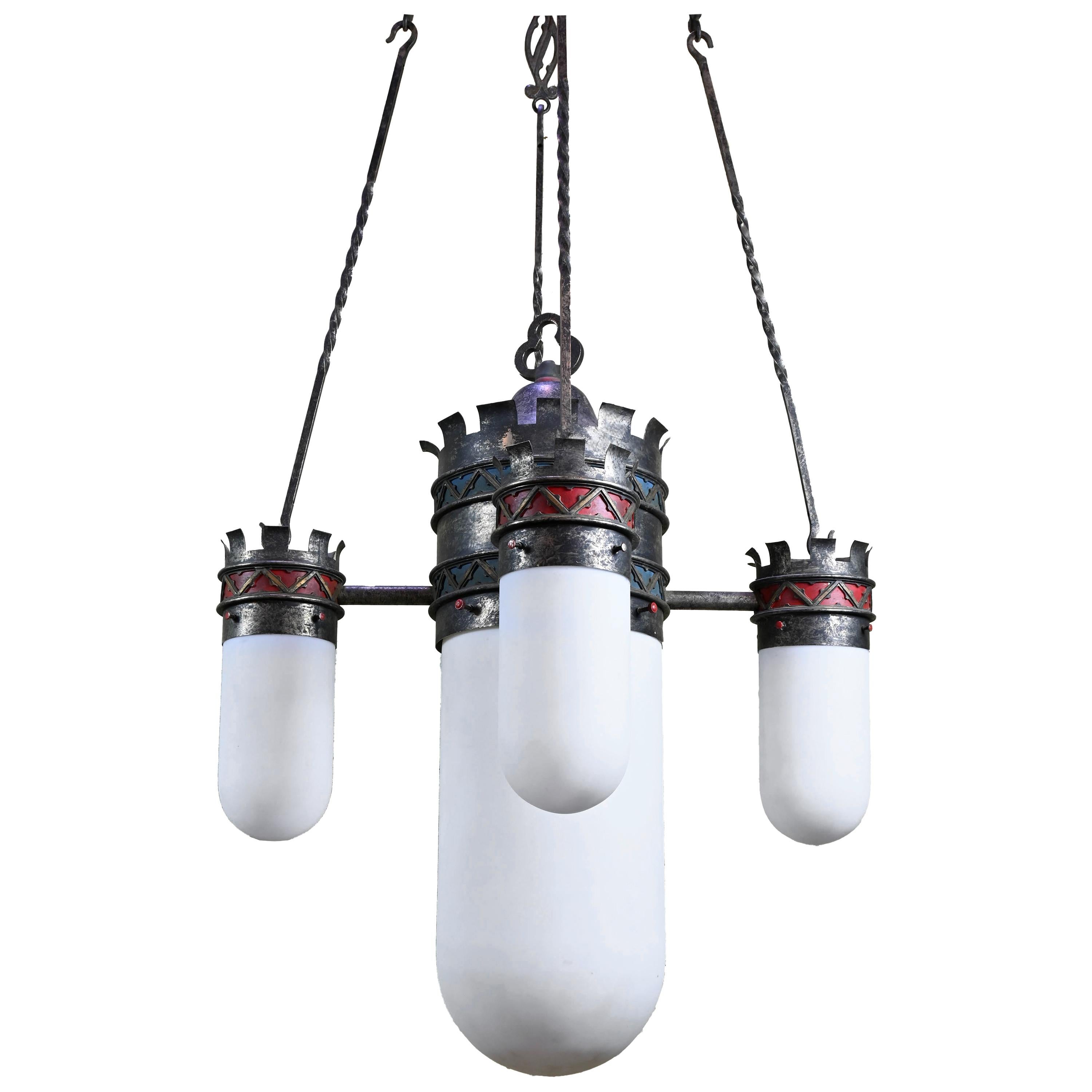 Entry Gothic Chandelier For Sale