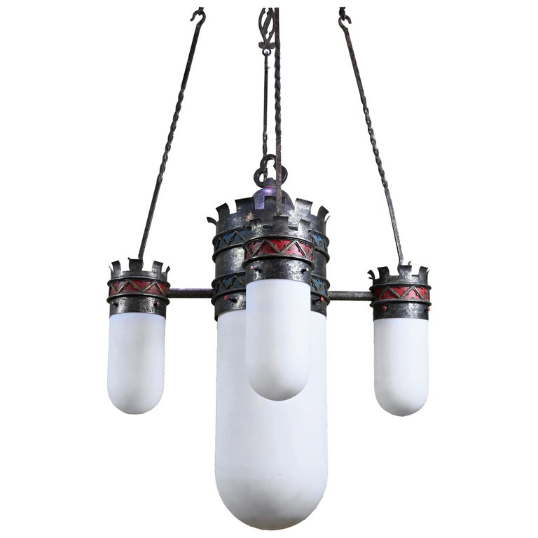Entry Gothic Chandelier For Sale at 1stDibs