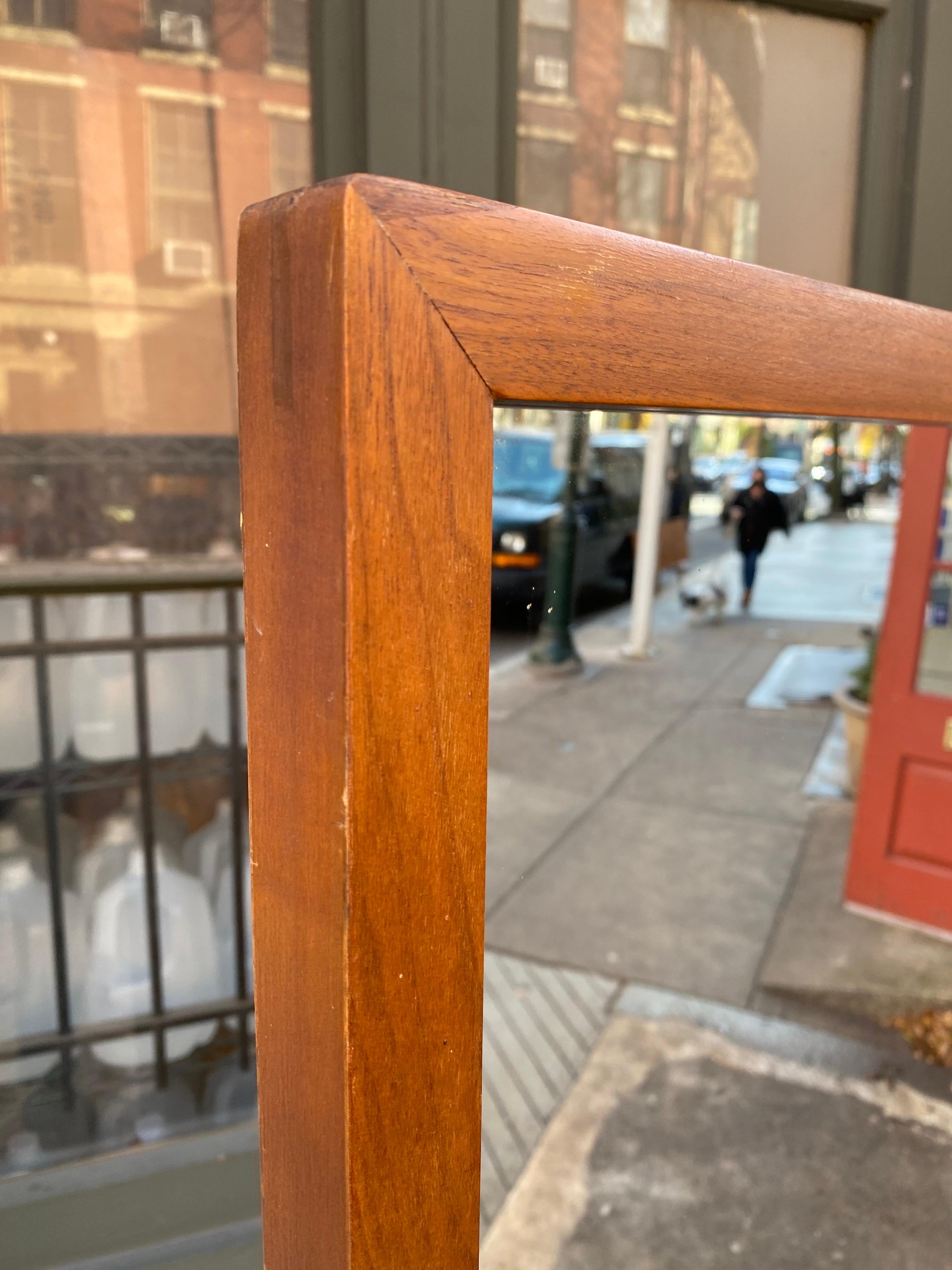 Mid-Century Modern Entry/ Hallway Console and Mirror